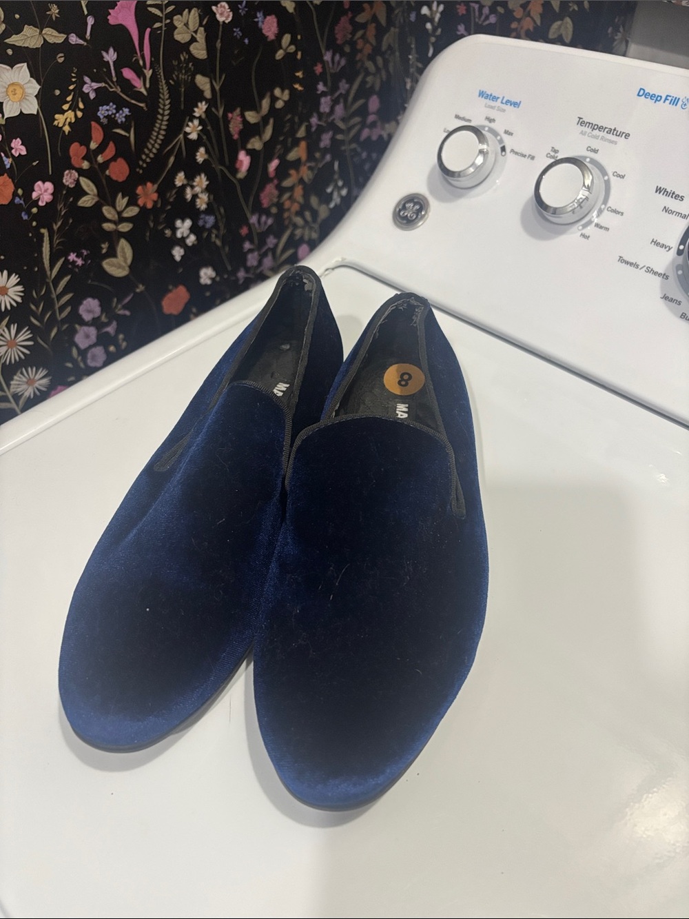 Madden size 8 blue loafer shoes
